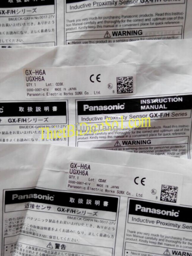Cảm biến Panasonic GX-H6A - Cty Thiết Bị Điện Số 1 - Tung Tăng