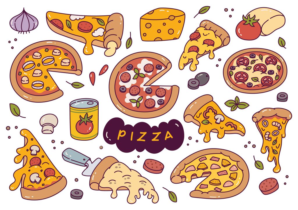 pizza, lịch sử pizza, tôn vinh pizza, google Doodle, google Doodle pizza
