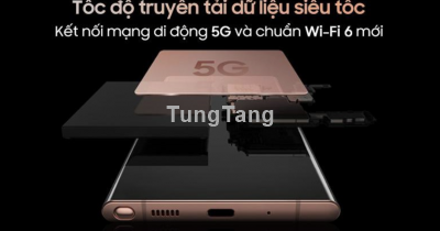 Điện Thoại Samsung Galaxy Note 20 Ultra 5G Đồng - Tung Tăng