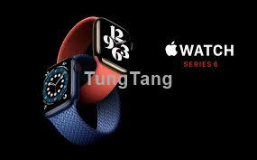 Đồng Hồ Thông Minh Apple Watch Series 6 GPS Space Gray Aluminum Case with Black Band - Tung Tăng