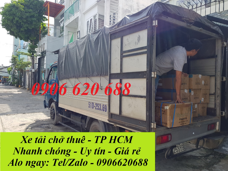 Xe tải chở thuê Bình Tân, Vĩnh Lộc, Bình Chánh, An Sương,... 0906620688 - Tung Tăng