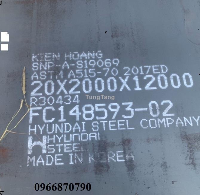 Thép Tấm AH36 đăng kiểm ABS, NK, BV là loại thép tấm chuyên dùng trong ngành đóng tàu, cầu đường - Tung Tăng