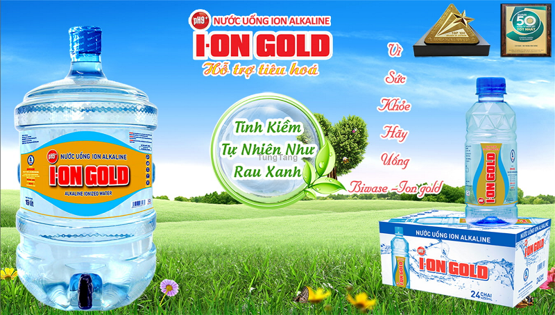 Nước uống Ion-Gold bổ sung ion kiềm cho cơ thể, giao hàng tận nơi trong TP Vũng Tàu - Tung Tăng