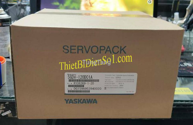 Servo driver Yaskawa SGDV-120D01A - Cty Thiết Bị Điện Số 1