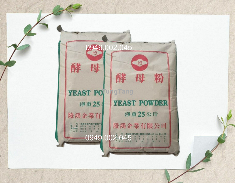 YEAST POWDER - Giúp hỗ trợ tiêu hóa, nong to đường ruột tôm - Tung Tăng