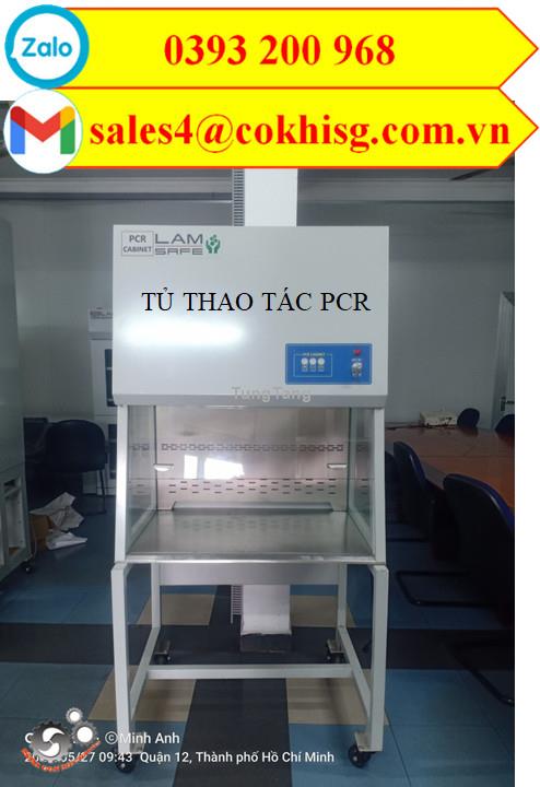 Tủ thao tác PCR 1200mm, hàng sẵn tại xưởng - Tung Tăng
