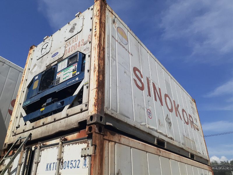 Bán container lạnh sinokor 20 feet bảo quản hàng hóa - Tung Tăng