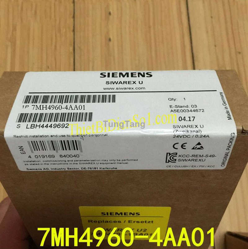 Mô đun Siemens 7MH4960-4AA01 - Cty Thiết Bị Điện Số 1 - Tung Tăng