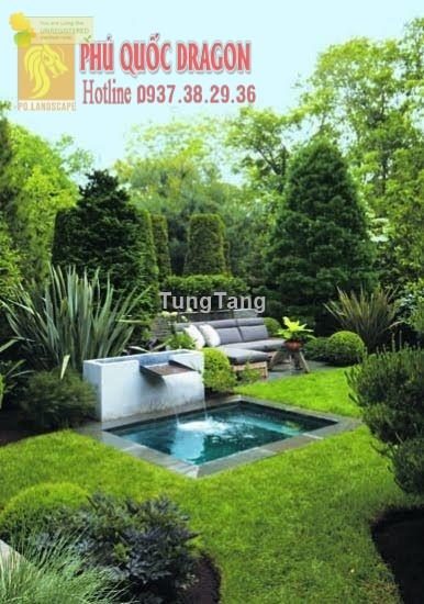 Thiết kế sân vườn đẹp KV Đồng Nai, TPHCM, BRVT - Tung Tăng