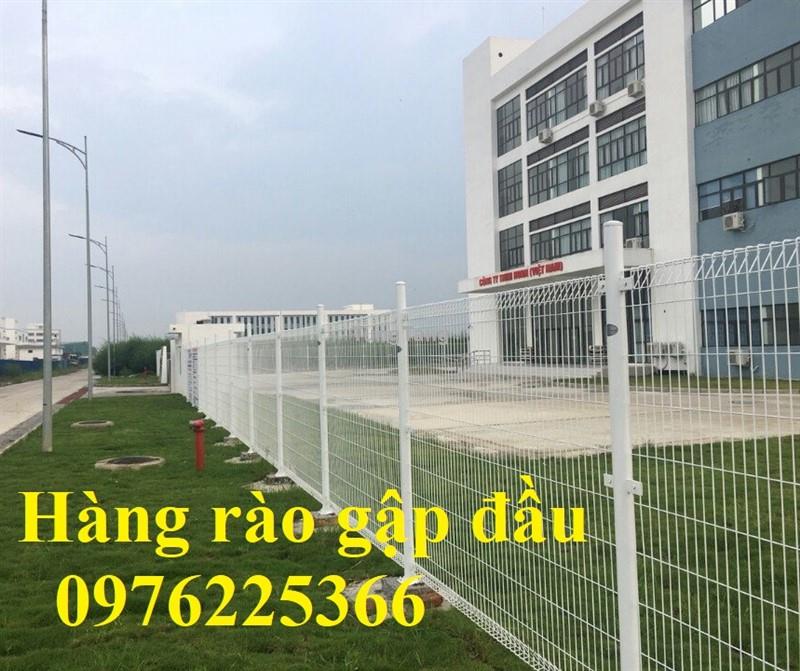 Sản xuất hàng rào lưới thép sơn tĩnh điện, hàng rào mạ kẽm giá tốt tại Miền Bắc - Tung Tăng
