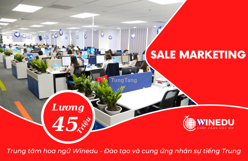 Tuyển Sale Marketing online lương TRên 30 triệu/ tháng tại campuchia - Tung Tăng