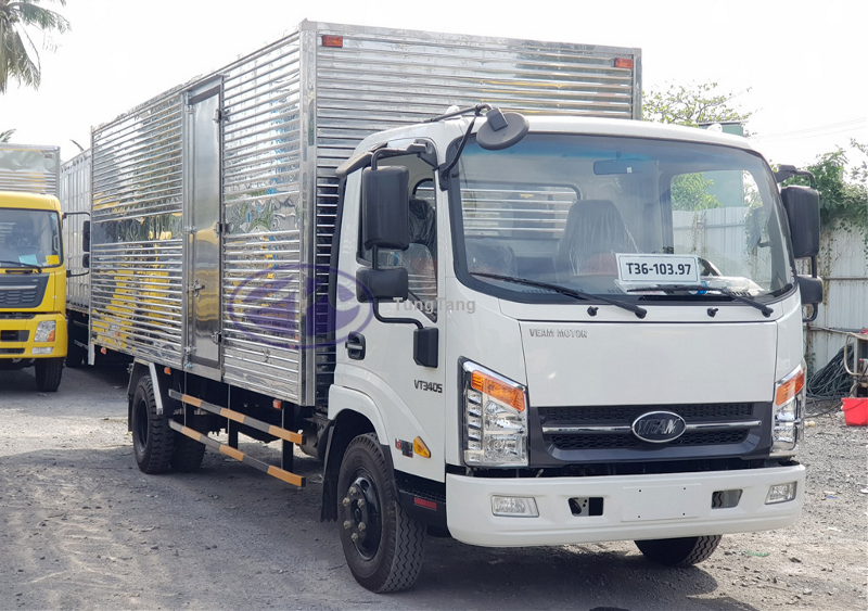 Xe tải veam vt340s ,máy IZUSU thùng dài 6,1m,tải trọng 3490kg - Tung Tăng