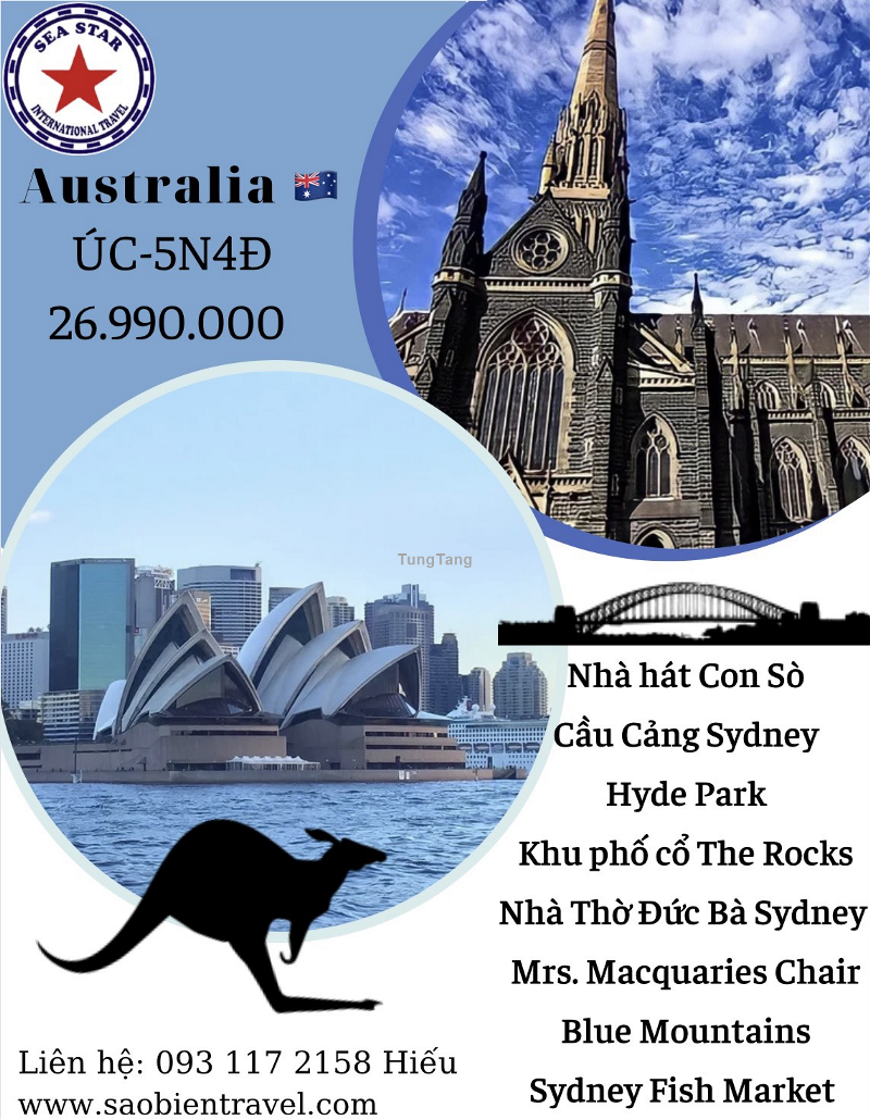 Úc-Australia - Tung Tăng