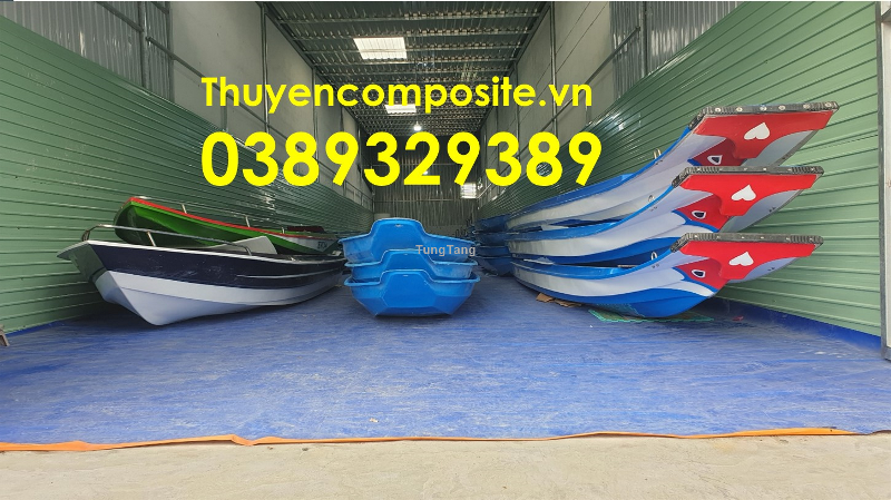 Thuyền composite giá rẻ cc - Tung Tăng
