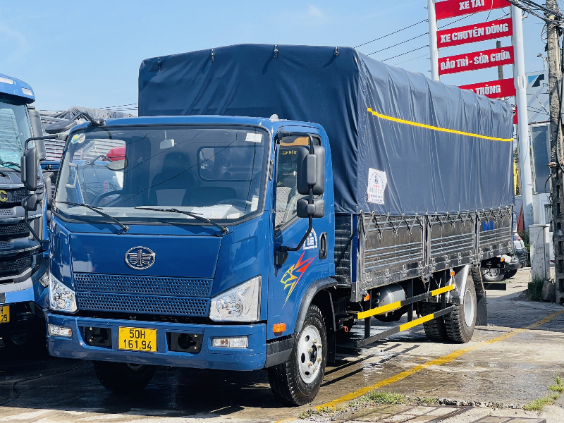 Bán xe tải faw tiger 8 tấn thùng bạt inox 6m2 giá 600 triệu - Tung Tăng