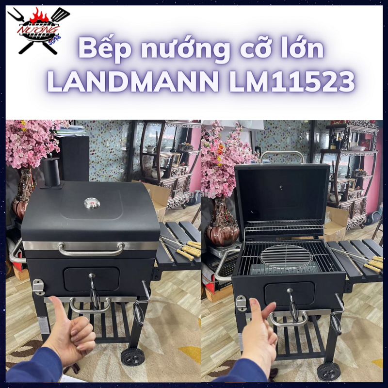 Bếp nướng sân vườn biệt thự cao cấp Landmann LM11523 - Tung Tăng
