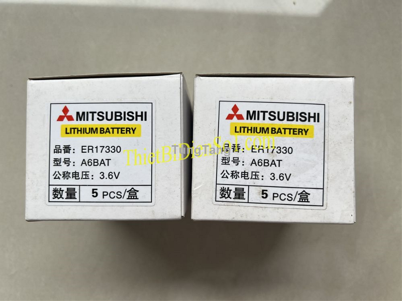 Pin Mitsubishi A6BAT ER17330 - Cty Thiết Bị Điện Số 1 - Tung Tăng