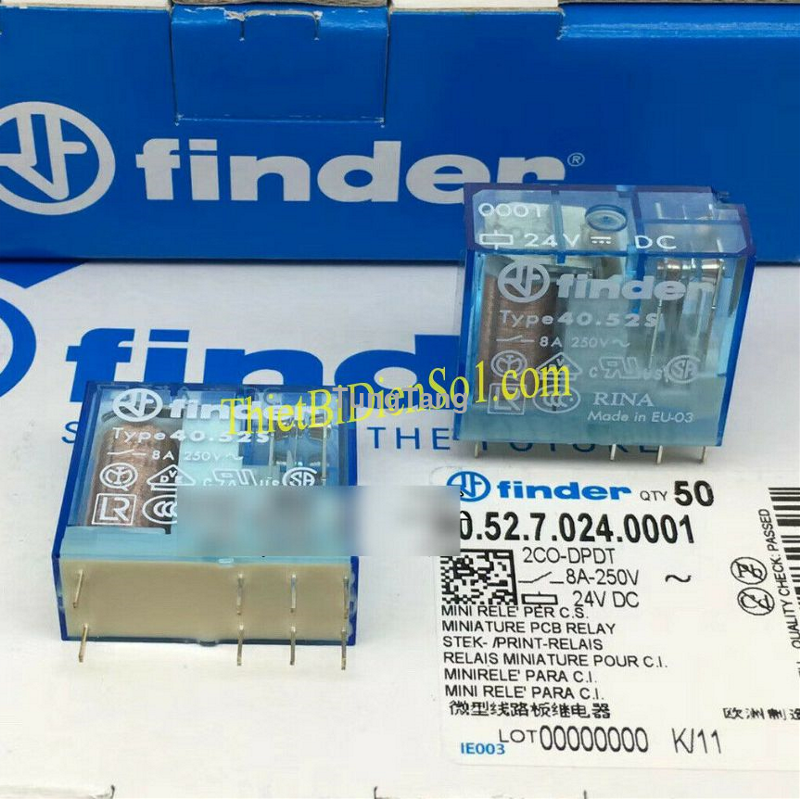 Relay Finder 40.52.7.024.0001 - Cty Thiết Bị Điện Số 1