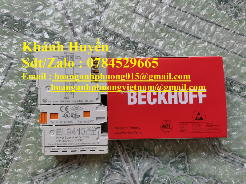 Bộ nguồn EL9410 | Beckhoff | Đảm bảo về giá và chất lượng - Tung Tăng