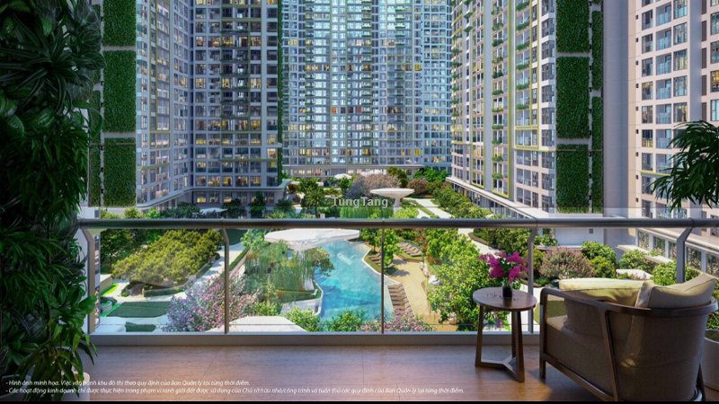 Bán căn hộ cao cấp Lumiere Boulevard mang phong cách vườn treo BABYLON mảng xanh 3D lớn nhất Tp HCM, view trực diện công viên anh sáng 36ha - Tung Tăng