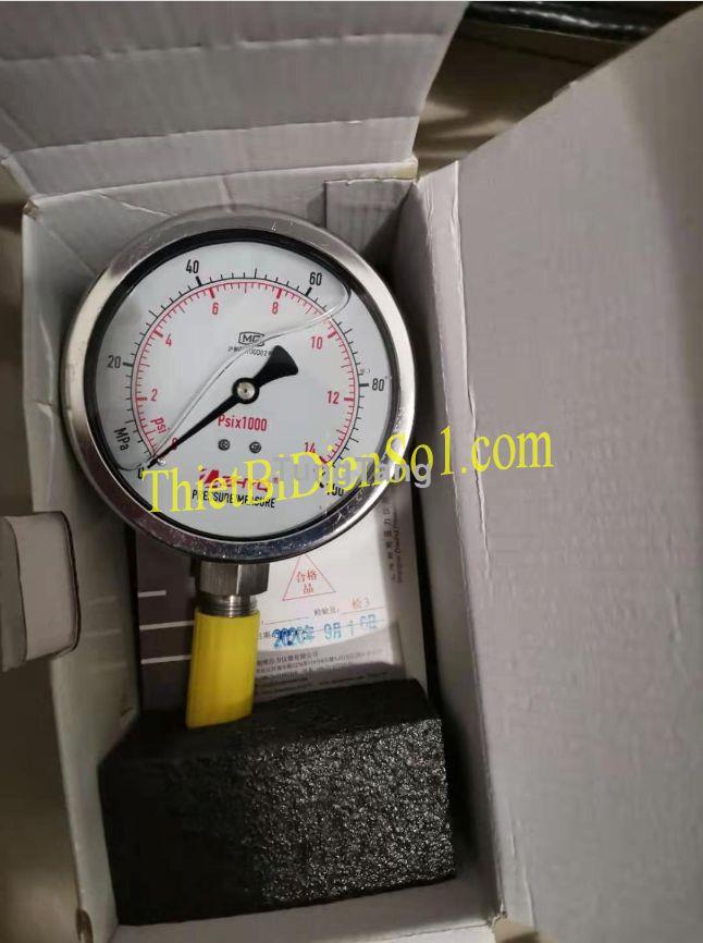 Đồng hồ áp suất ZHYQ PT124Y-620-25MPA-M20-33 - Cty Thiết Bị Điện Số 1