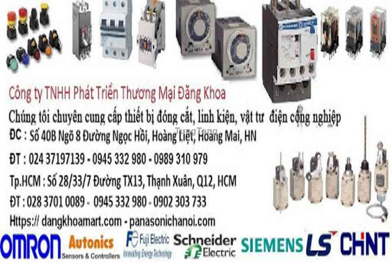 Thiết bị điện panasonic Việt Nam phân phối Tp Hà Nội và Tp HCM dự án toàn quốc chiết khấu cao cho công trình - Tung Tăng