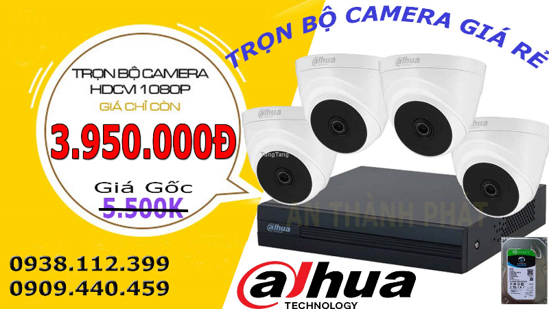 Bộ Camera Dahua Giá Rẻ - Tung Tăng