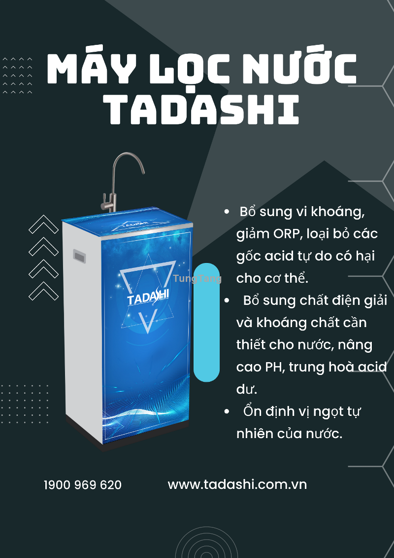 Máy lọc nước  Tadashi - Tung Tăng