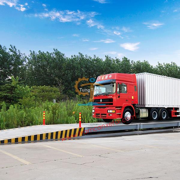 Trạm cân xe tải 120 tấn chuyên cân xe container, rơ móc - Tung Tăng